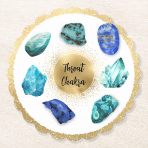Posavasos De Papel *~* AP64 Emoto Agua Throat Chakra