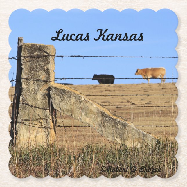 Posavasos De Papel Arco de entrada de piedra (Anverso)