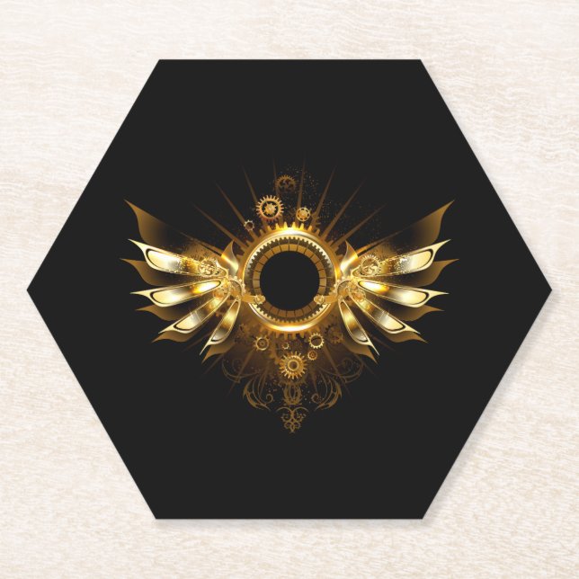 Posavasos De Papel Areas de vapor (Anverso)