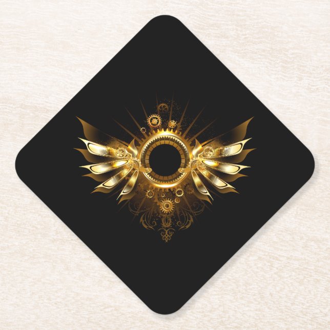 Posavasos De Papel Areas de vapor (Anverso)