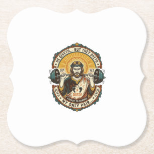 Posavasos De Papel Auriculares Jesus Muerto Conjunto Medio Silencioso
