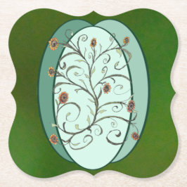 Posavasos De Papel Autumn Vine