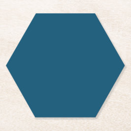 Posavasos De Papel Azul Opaco, Azul Velado, Jade Desvaído,