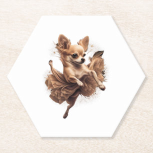 Posavasos De Papel Baile bailando ballet de Chihuahua
