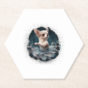 Posavasos De Papel Baile bailando ballet de Chihuahua