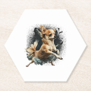 Posavasos De Papel Baile bailando ballet de Chihuahua