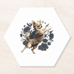 Posavasos De Papel Baile bailando ballet de Chihuahua