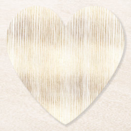 Posavasos De Papel Bandas de oro Glam