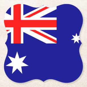 Posavasos De Papel Bandera australiana