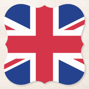Posavasos De Papel Bandera británica