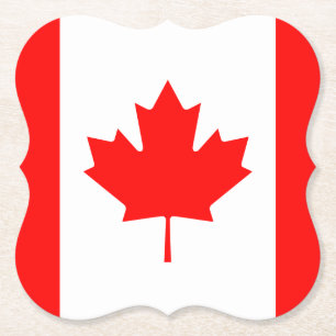 Posavasos De Papel Bandera de Canadá (Canadá)
