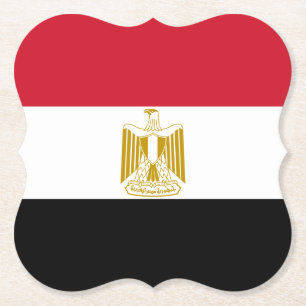 Posavasos De Papel Bandera de Egipto (Egipto)
