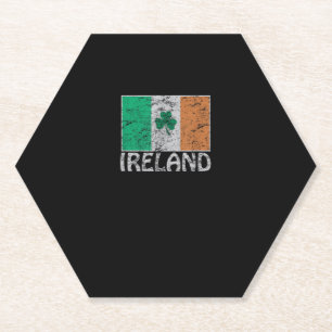 Posavasos De Papel Bandera de Irlanda Bandera Banderas irlandesas par