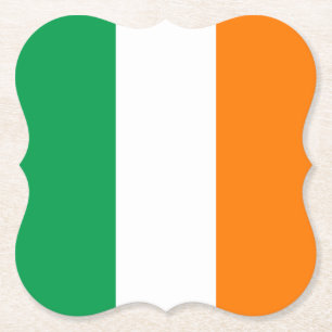 Posavasos De Papel Bandera de Irlanda (irlandés)