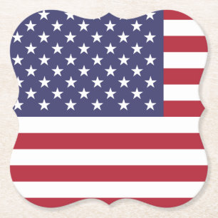 Posavasos De Papel Bandera de los Estados Unidos (Estados Unidos)