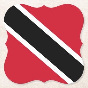 Posavasos De Papel Bandera de Trinidad y Tobago