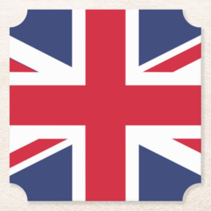 Posavasos De Papel Bandera del Reino Unido