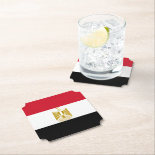 Posavasos De Papel Bandera egipcia