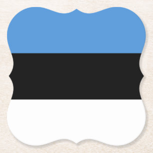 Posavasos De Papel Bandera estonia
