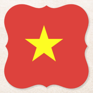 Posavasos De Papel Bandera (vietnamita) de Vietnam