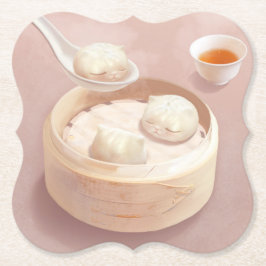 Posavasos De Papel Bao Baby - Tea Time Bao Buddies