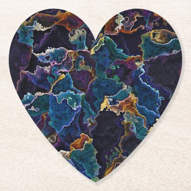 Posavasos De Papel Barrido de petróleo (Anverso)