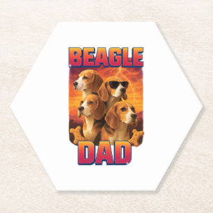 Posavasos De Papel Beagle  