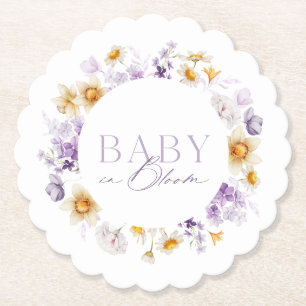 Posavasos De Papel Bebé en flor