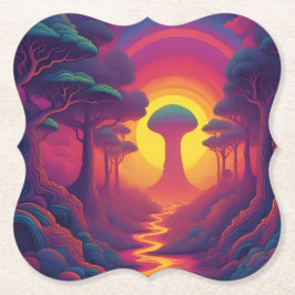 Posavasos De Papel Beginning of The Fall Art