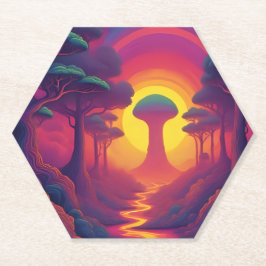 Posavasos De Papel Beginning of The Fall Art