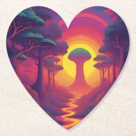 Posavasos De Papel Beginning of The Fall Art