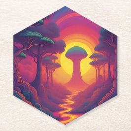 Posavasos De Papel Beginning of The Fall Art