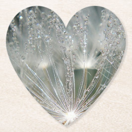 Posavasos De Papel Bellas gotas de agua