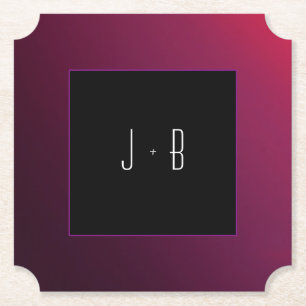 Posavasos De Papel Berry Minimalista Paper Coaster