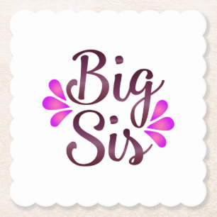 Posavasos De Papel Big Sis