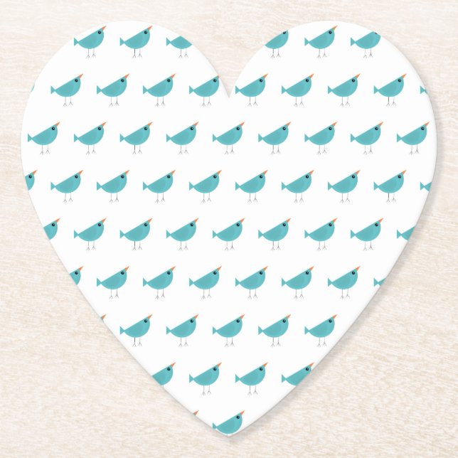 Posavasos De Papel Birdy (Anverso)