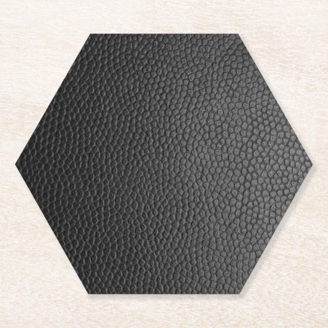 Posavasos De Papel Black Snakeskin (Anverso)