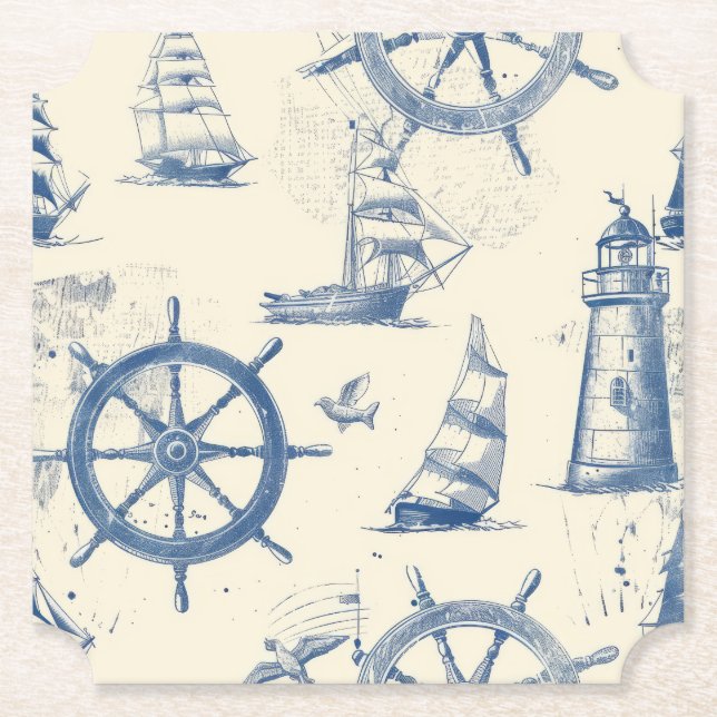 Posavasos De Papel Bliss Napkins Anchored (Anverso)