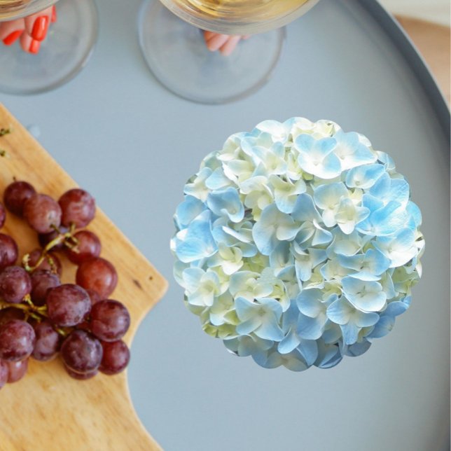 Posavasos De Papel Blue Hydrangea Pétalos de flores Floral (In Situ Wedding)