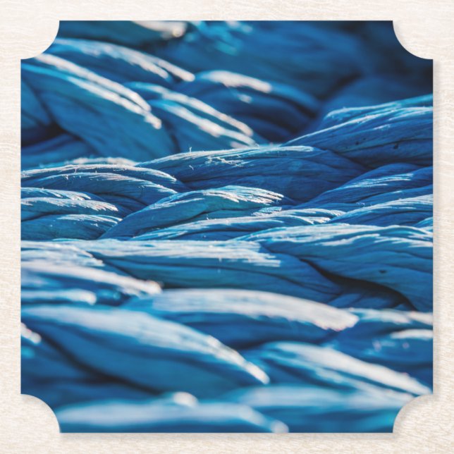 Posavasos De Papel Blue Rope (Anverso)