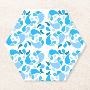 Posavasos De Papel Blues de verano