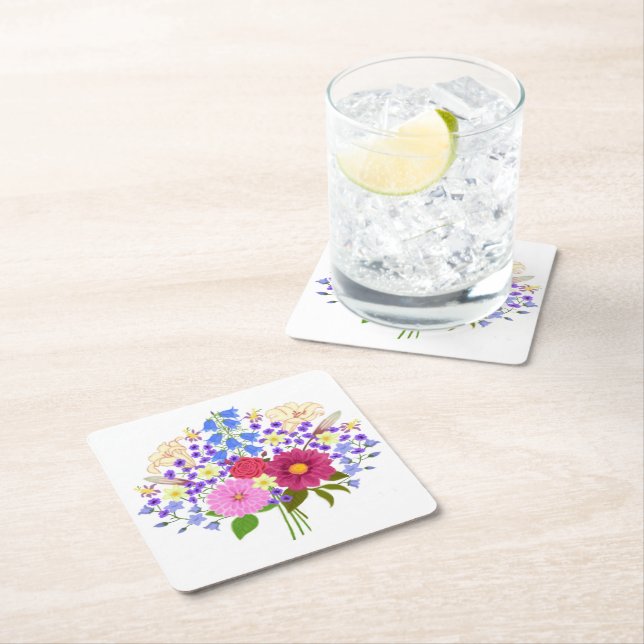 Posavasos de papel Blumenstrauss (In situ)