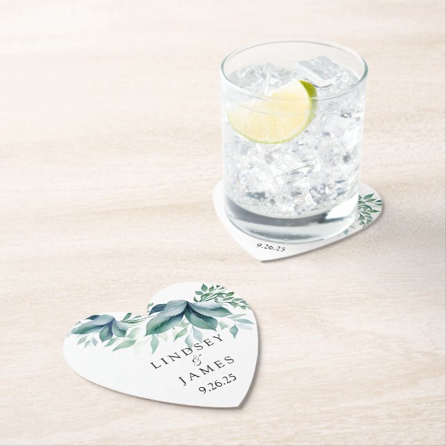 Posavasos De Papel Boda (In situ)