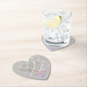 Posavasos De Papel Boda de cosecha