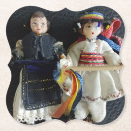 Posavasos De Papel Boda de la escoria de papel