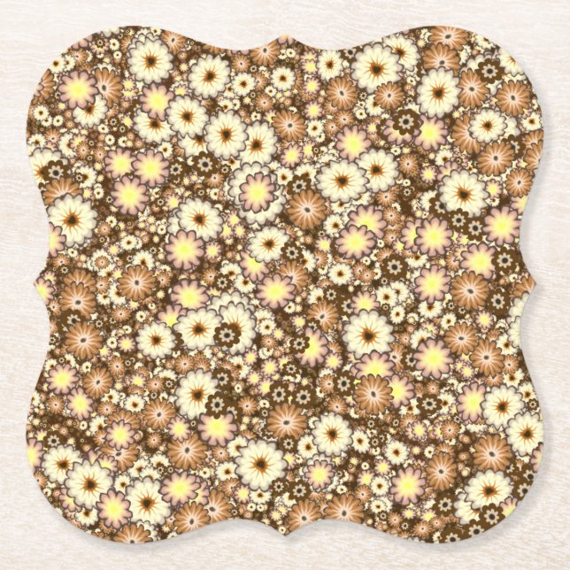 Posavasos De Papel bomba de flores3B (Anverso)