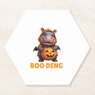 Posavasos De Papel Boo Deng Tee Funny Moo Deng Costume Bebé Hippo Hal