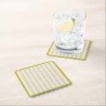 Posavasos De Papel Borde de Chartreuse con franjas de Tan Neutrales<br><div class="desc">Este diseño de rayas impactantes empareja un borde de caracter audaz con rayas de color suave y neutro para una perfecta combinación de tierra y electricidad. Con su mezcla de tonos naturales y un audaz toque de color, este patrón maximalista es perfecto para proyectos que necesitan personalidad sin abrumar. Una...</div>