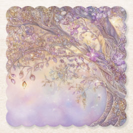 Posavasos de Papel Bosque Luminoso