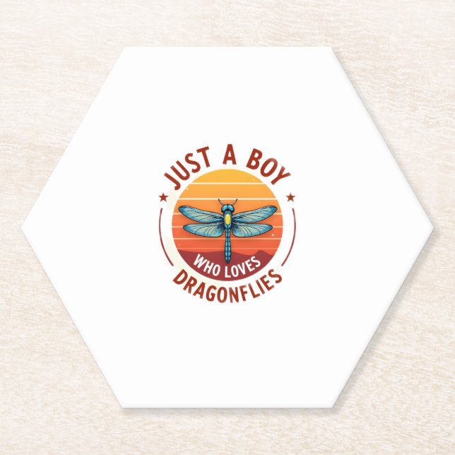 Posavasos De Papel Boys Dragonfly (2) (Anverso)